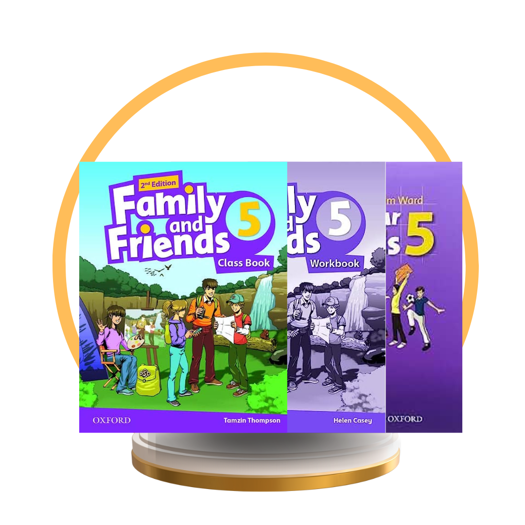 Family And Friends 5 Classbook + Workbook (Grammar Optional)