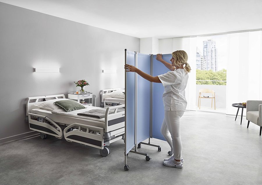 Paravent médical à 3 volets ROPIMEX