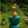 Table d’appoint sculpturale – 35 cm x H50 cm – Intérieur & Extérieur