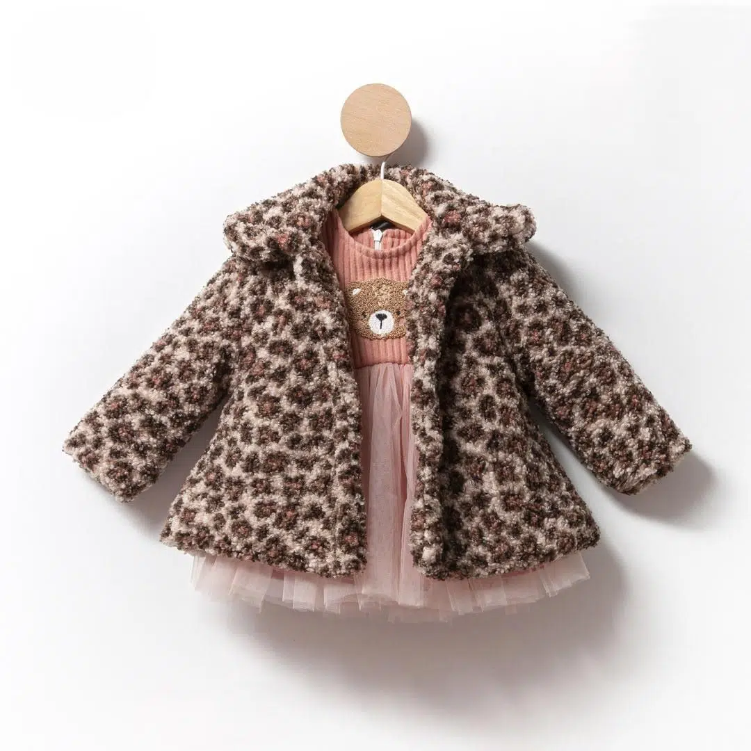 Ensemble Bébé Léopard Bouclette – Réf M3343 – (6 mois – 18 mois)