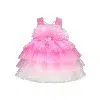 Robe de soirée Barbie Rose – Tailles 4-5 ans