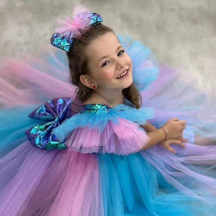 Tutu Robe Sirene Anniversaire Baby Doodle Robe Sirène Fille