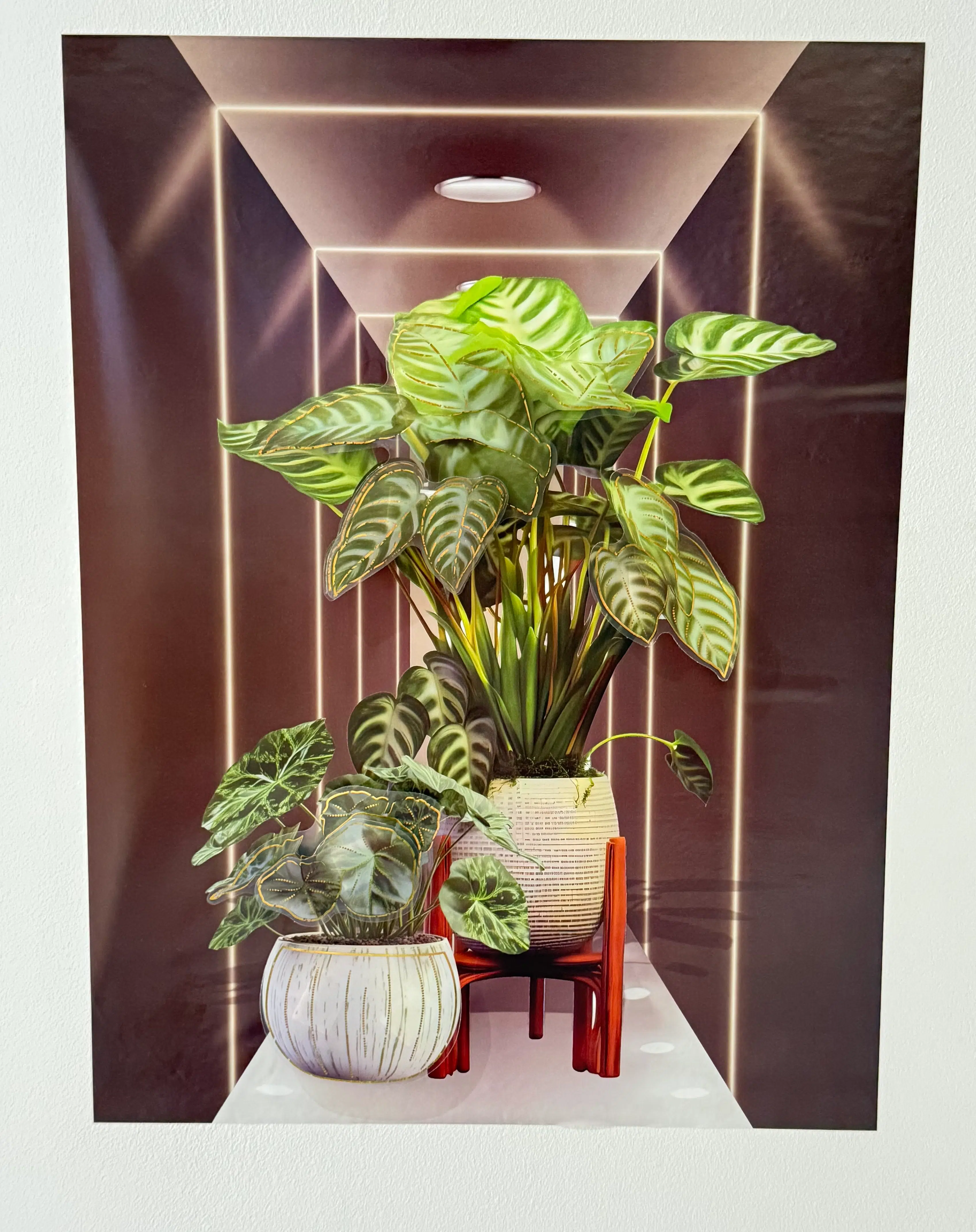 Autocollant Cadre 3d