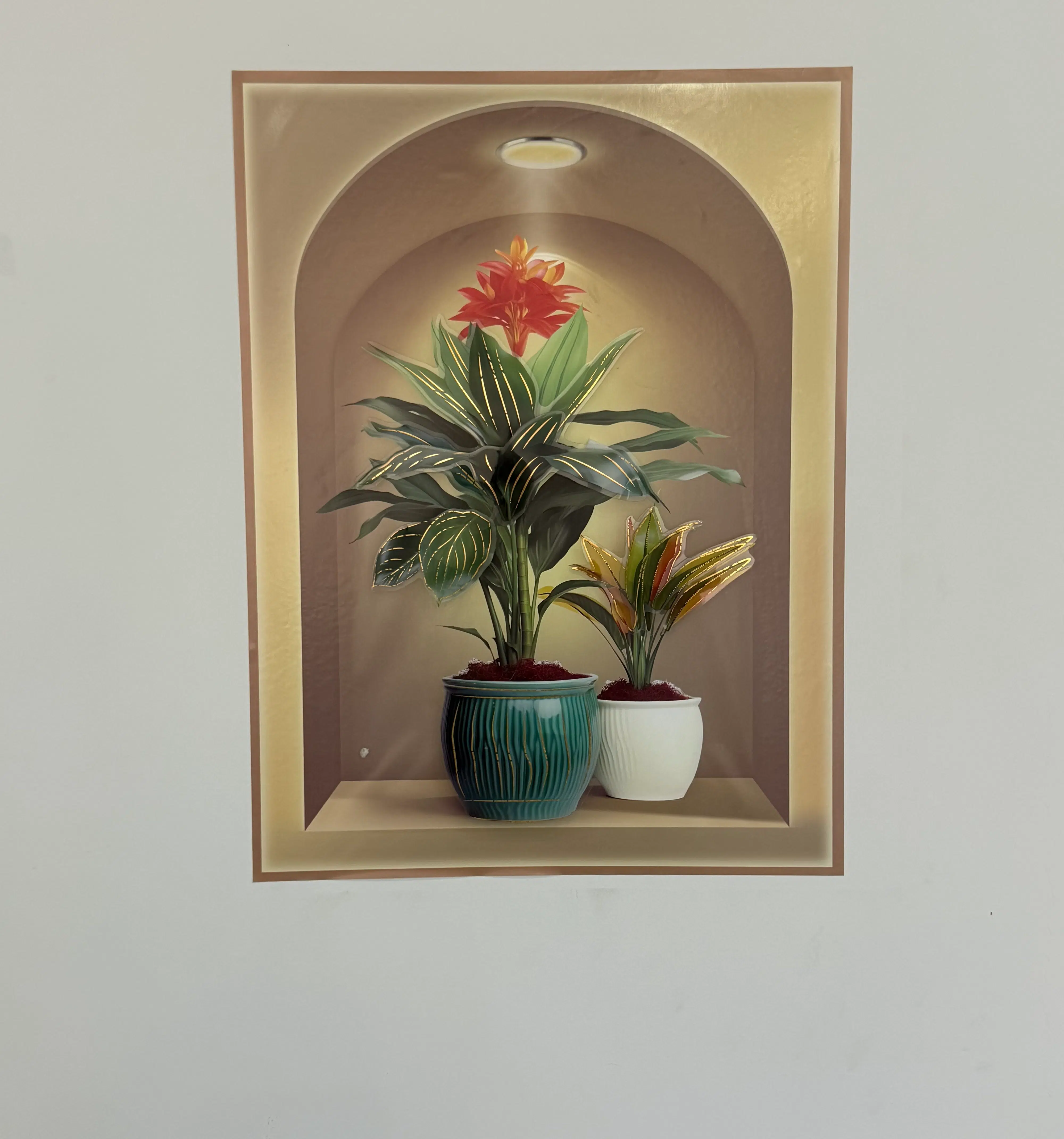 Autocollant Cadre 3d