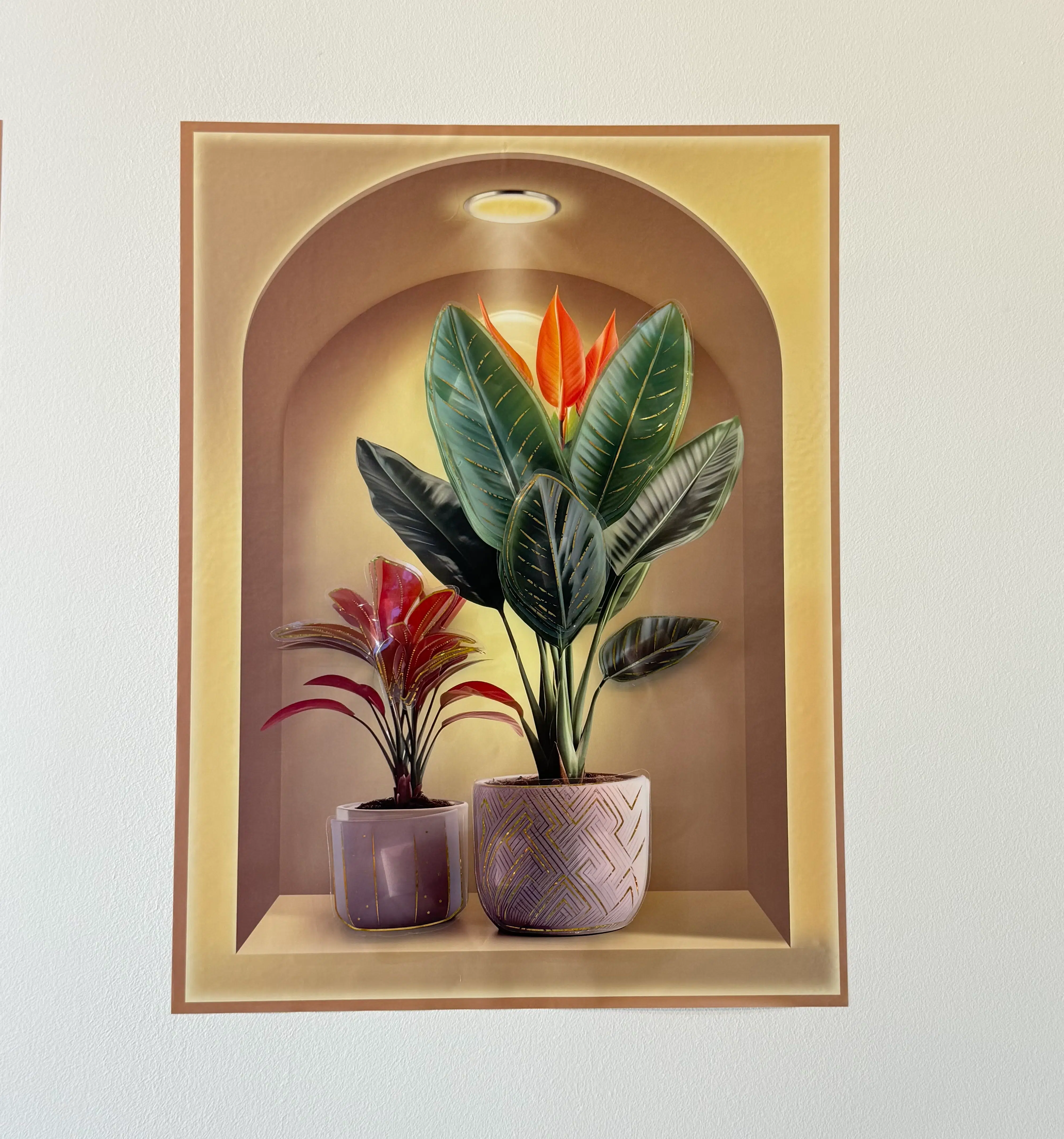 Autocollant Cadre 3d