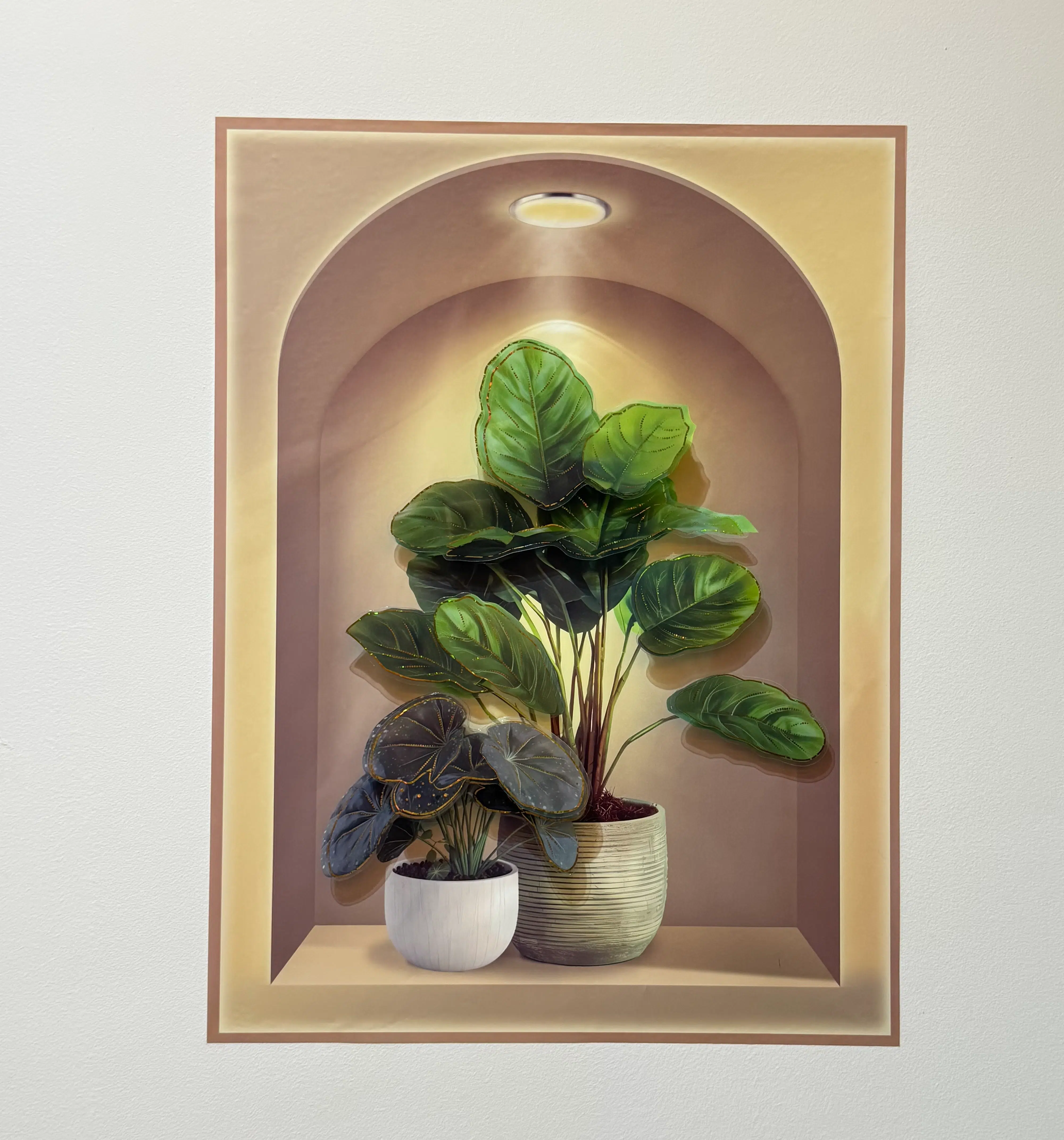 Autocollant Cadre 3d