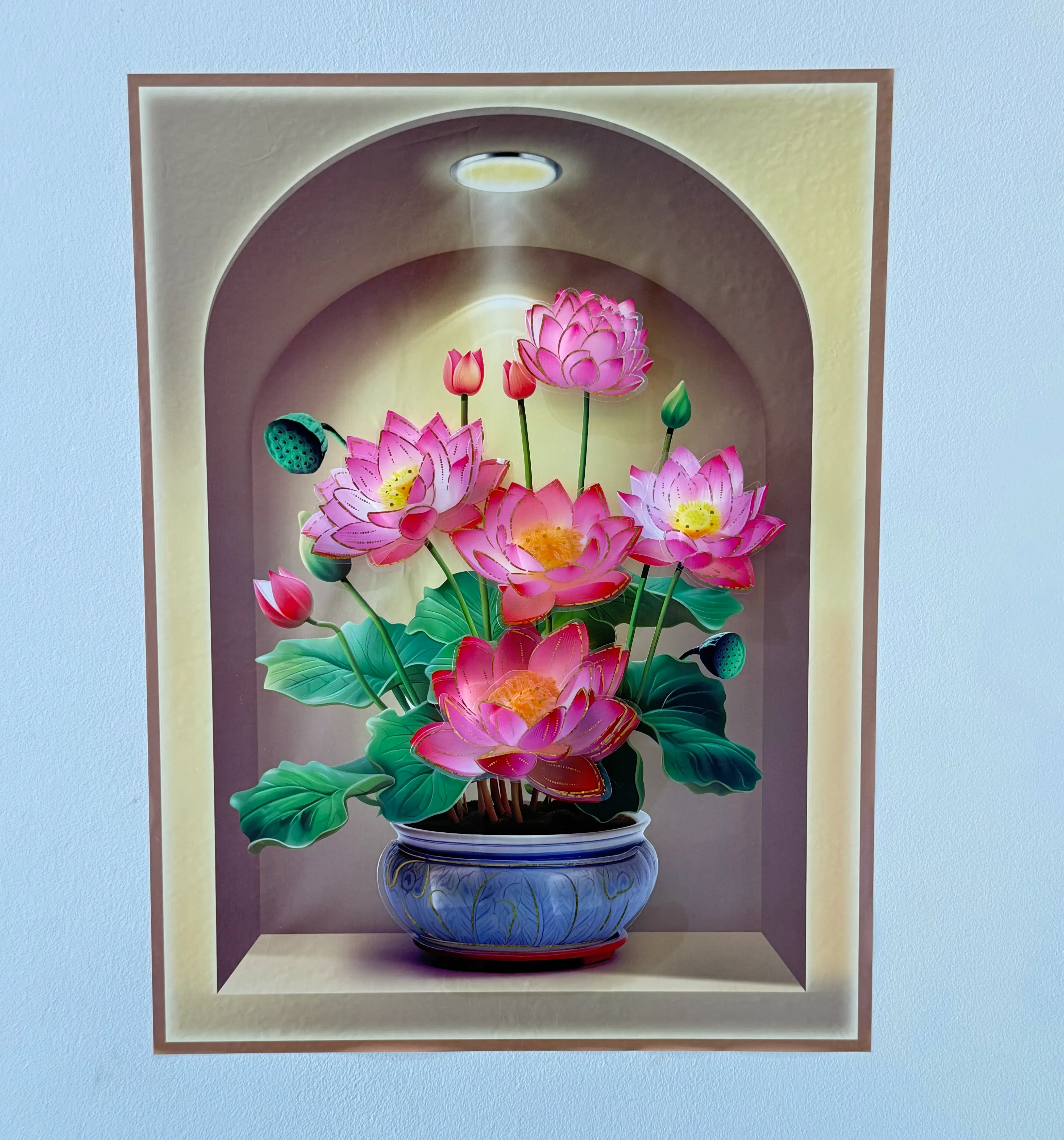 Autocollant Cadre 3d