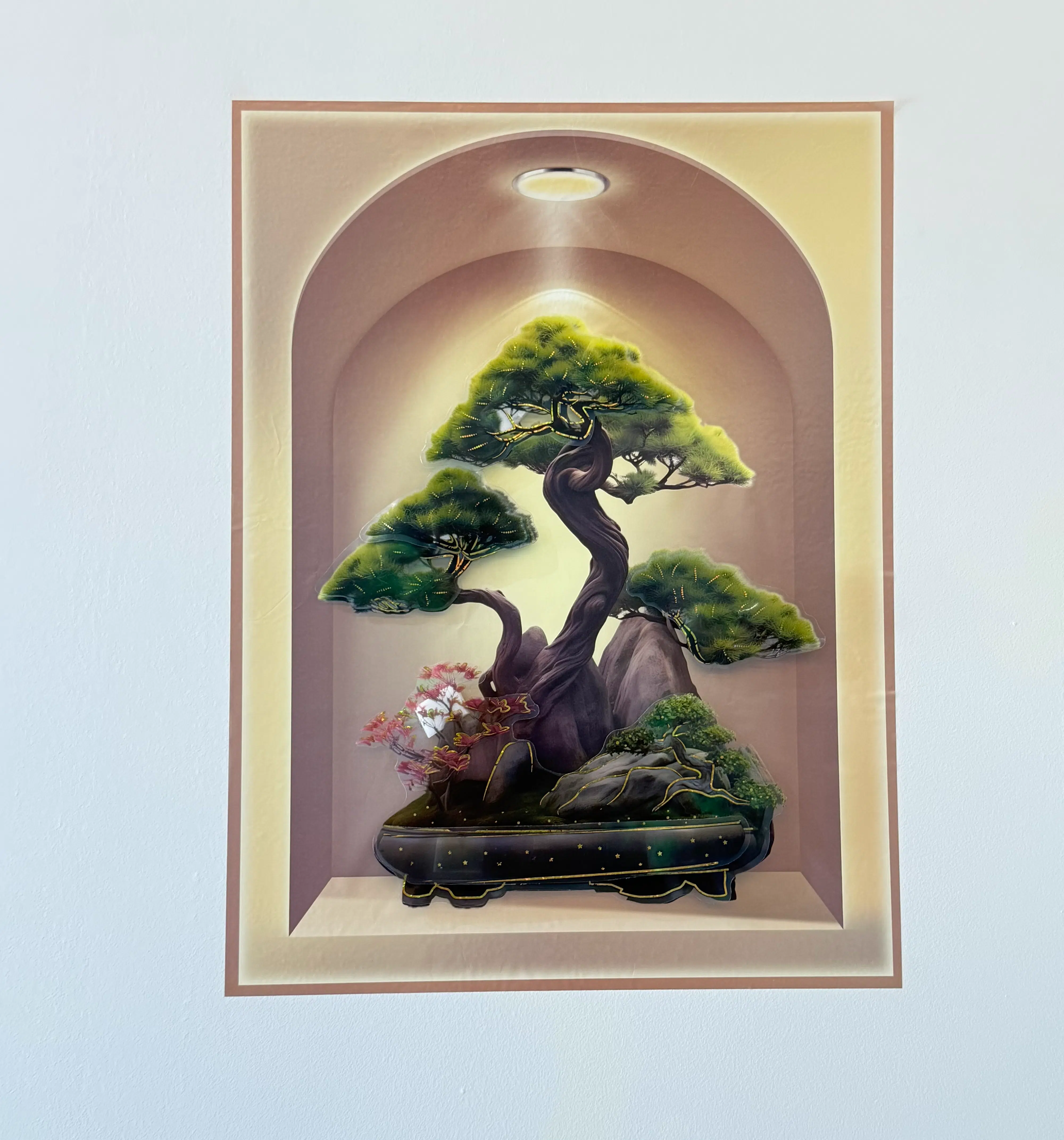 Autocollant Cadre 3d