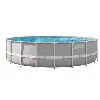 Piscine Prism Frame ronde 6,10 x 1,32 m
