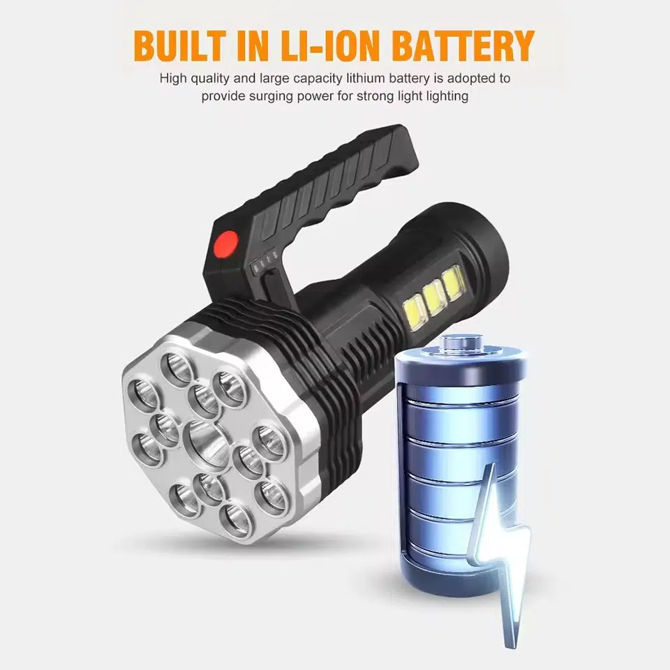 Torche LED Étanche et Puissante