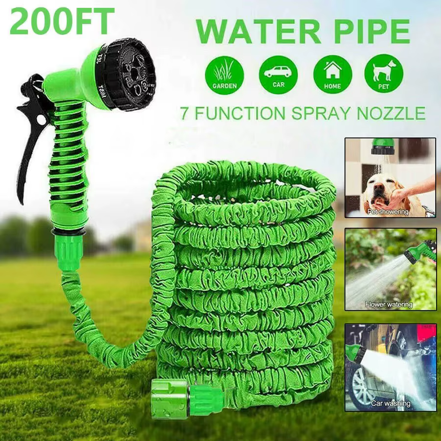Tuyau d’Arrosage 10 avec Pistolet 7 Jets – Jardin & Lavage Auto
