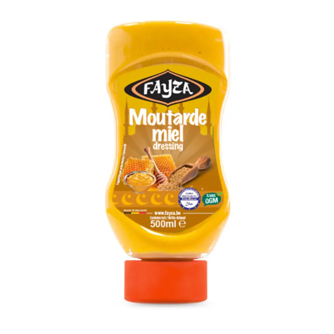 SAUCE MOUTARDE MIEL 500ML SQS FAYZA