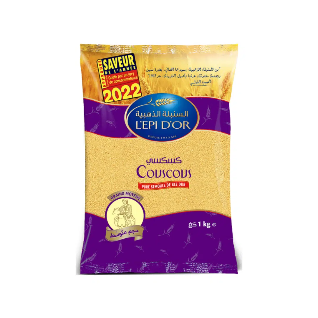 SEMOULE MOYEN 1 KG LEPI DOR
