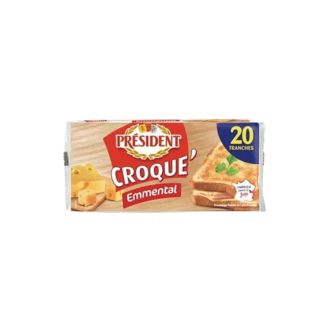 SLICE CROQUE A LEMMENTAL 20 T PRESIDENT