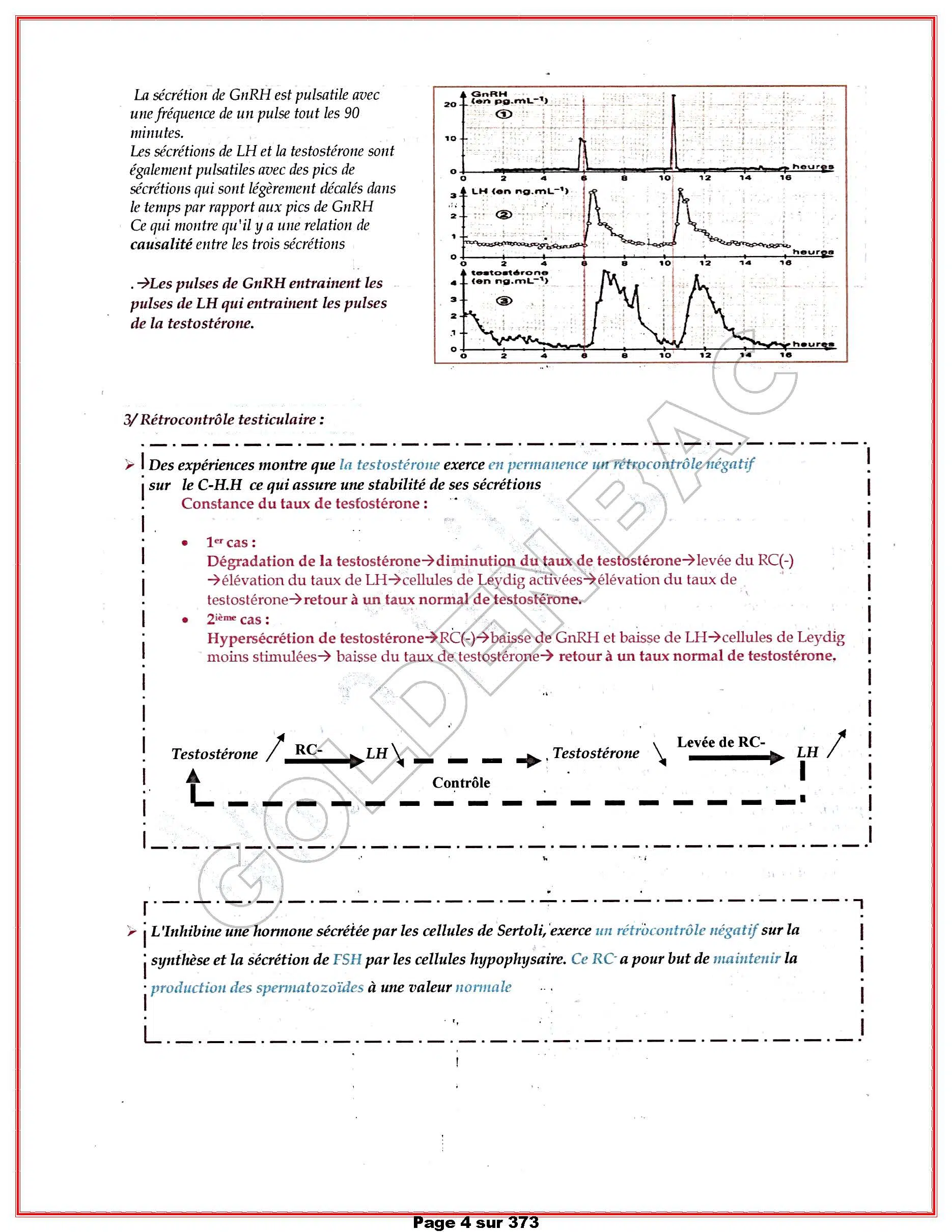 SVT - 1ER TRIMESTRE - BAC SC.EXP
