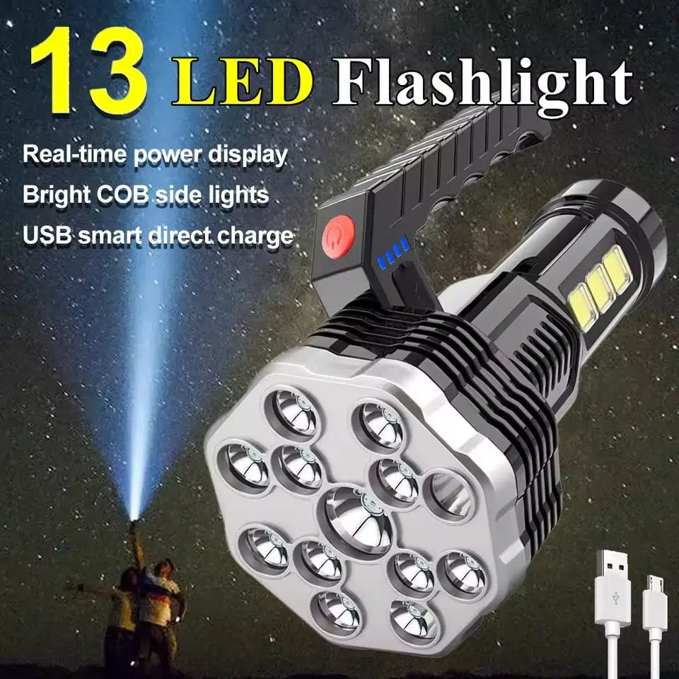 Torche LED Étanche et Puissante