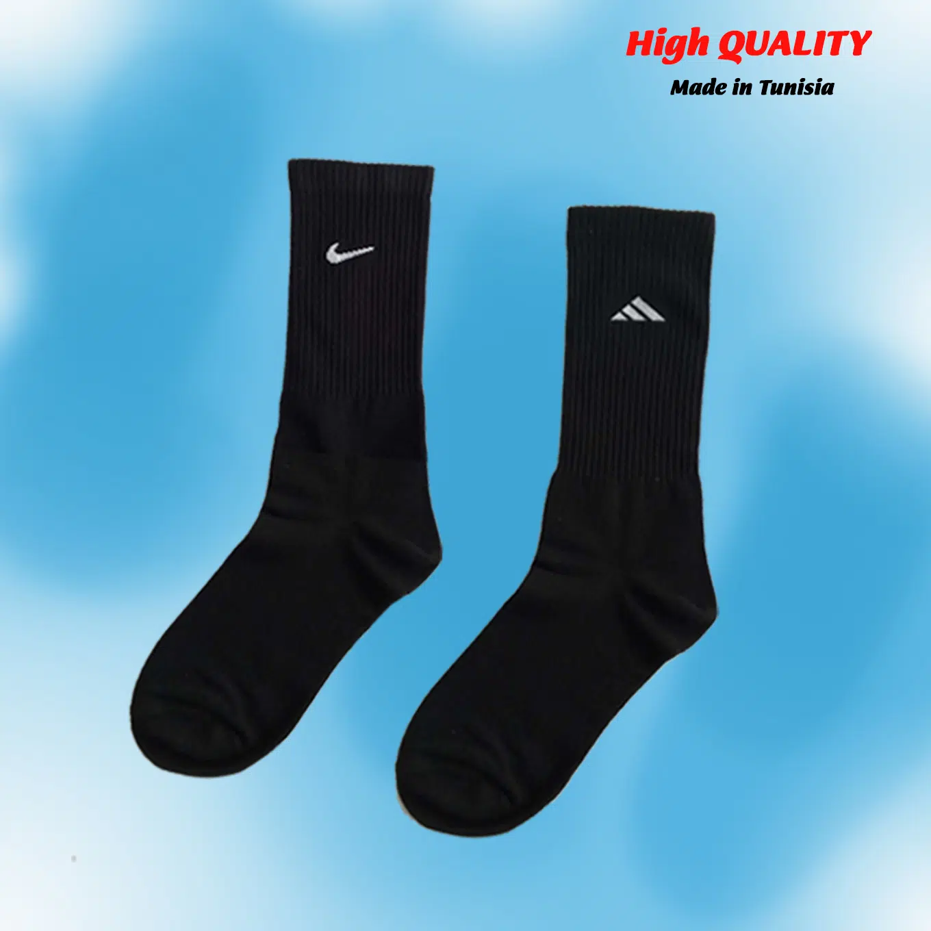 PACK 06 CHAUSSETTES SPORT  EN COTON
