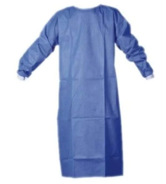 Sur blouse bleu , paquet de 10