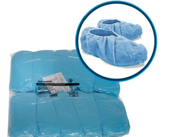Sur-chaussure bleue TNT 100 pcs