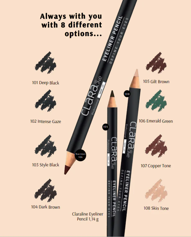 Claraline professional - Eyeliner Pencil 105 - Gilt Brown