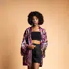 Kimono Court - Amethyst - Limited Edition
