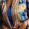 Kimono Court - Sapphire