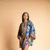 Kimono Court - Sapphire