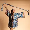 Kimono Court - Sapphire