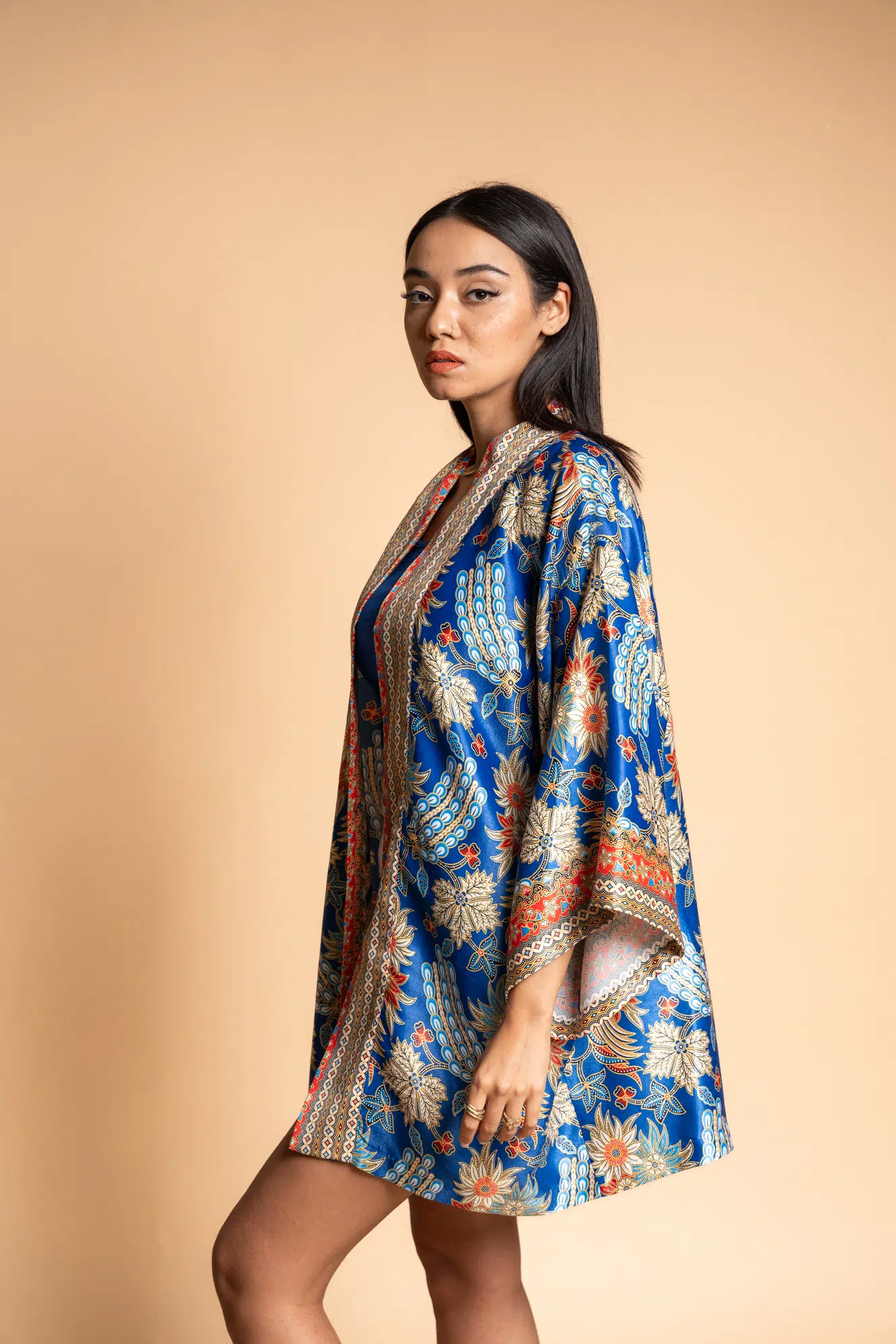 Kimono Court - Sapphire