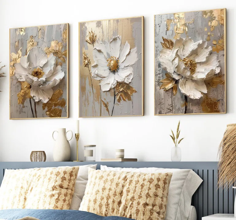Tableaux Décoratif 3 pièces - (60x40)cm x3 - TD461