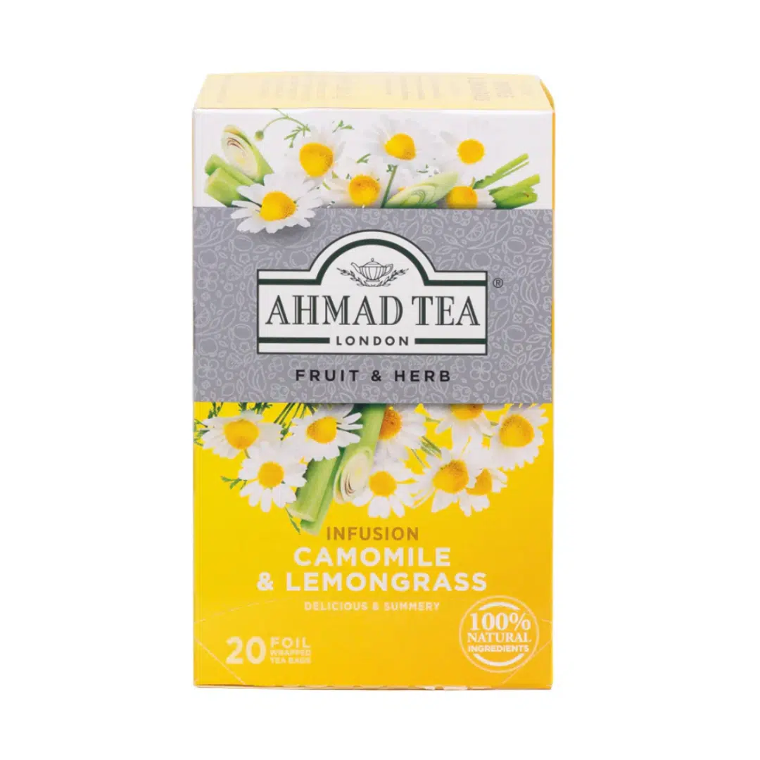 THE CAMOMILE LEMONGRASS 20 S AHMED TEA