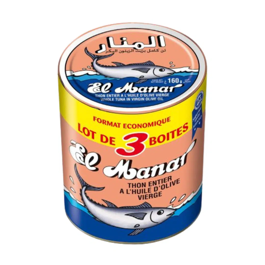 THON HO 160 GR LOT DE 3 EL MANAR
