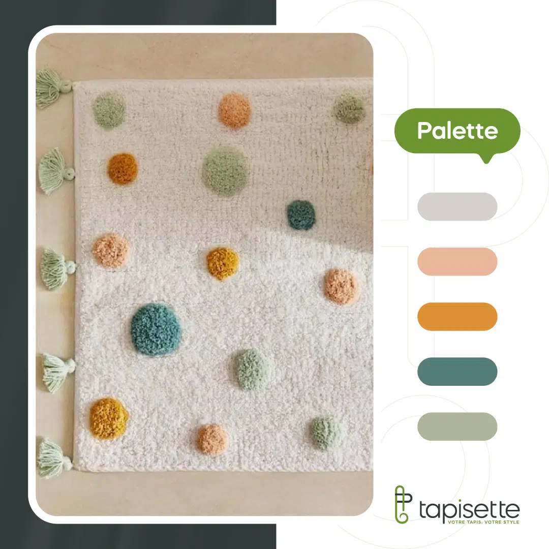 Tapis Pompon Joyeux