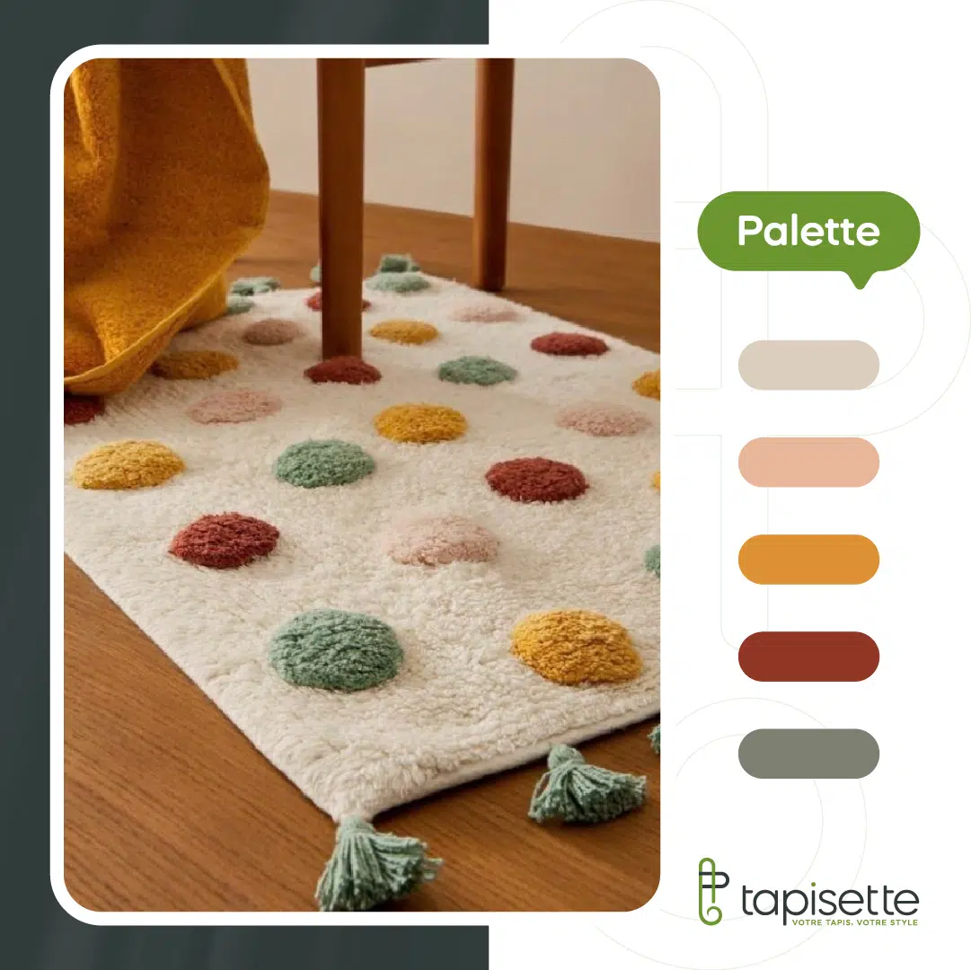 Tapis Pompon Joyeux