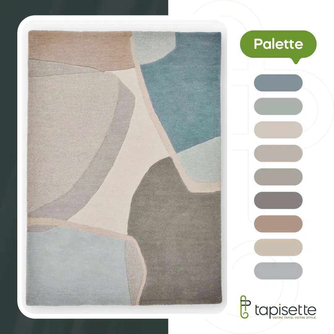Tapis Moderne Abstrait