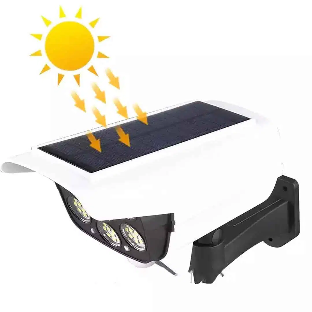 Lampe solaire fausse camera|مصباح الطاقة الشمسية على شكل كاميرا
