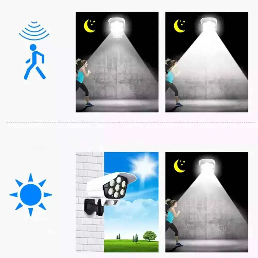 Lampe solaire fausse camera|مصباح الطاقة الشمسية على شكل كاميرا