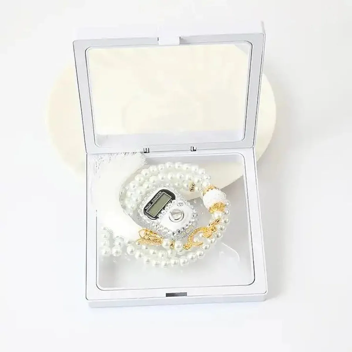 Coffret cadeau avec compteur de doigts islamique