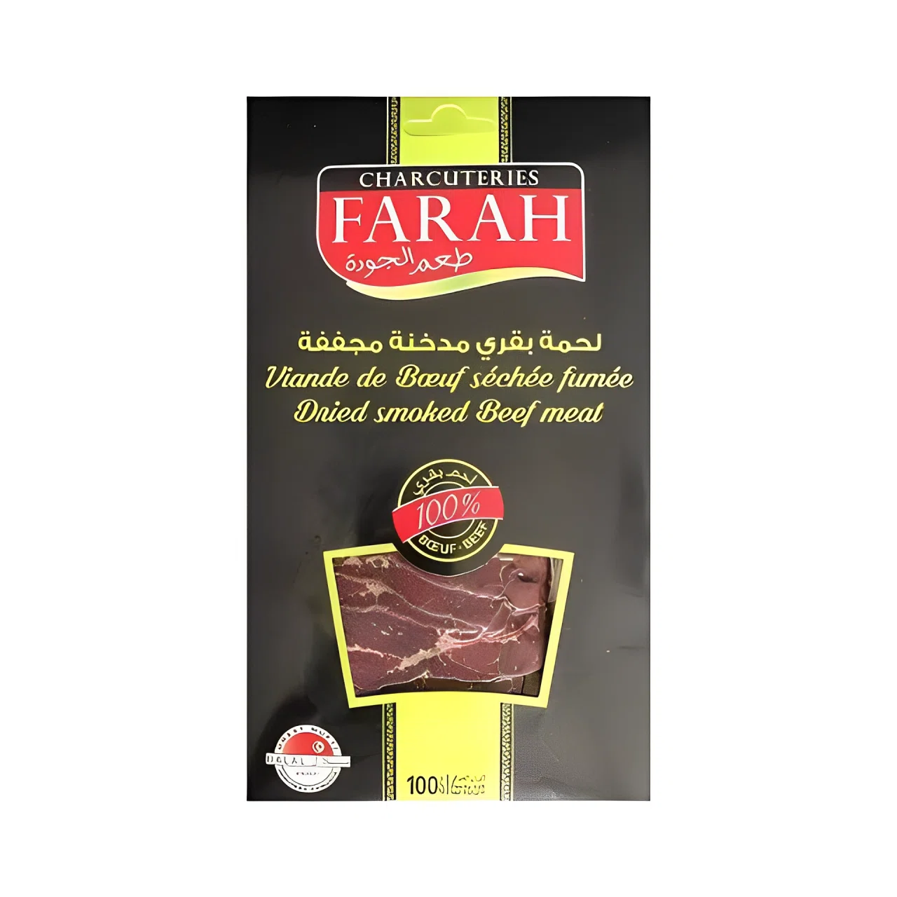 VIANDE SECHE FUMEE 100 GR FARAH