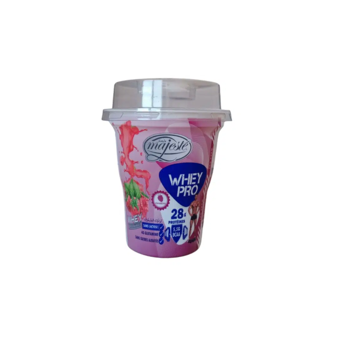 WHEY PRO 28 GR FRAMBOISE MAJESTE