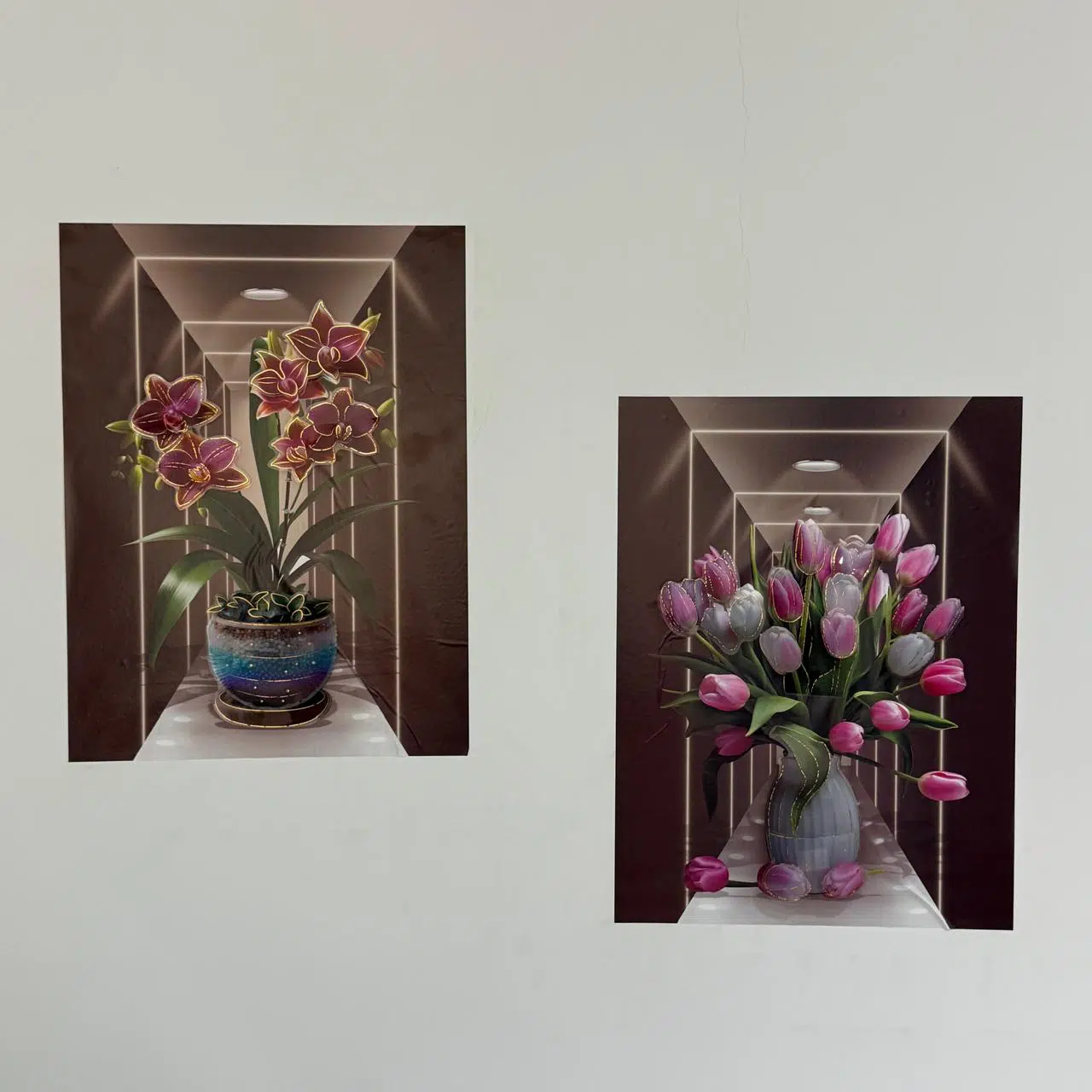 Autocollant Cadre 3d