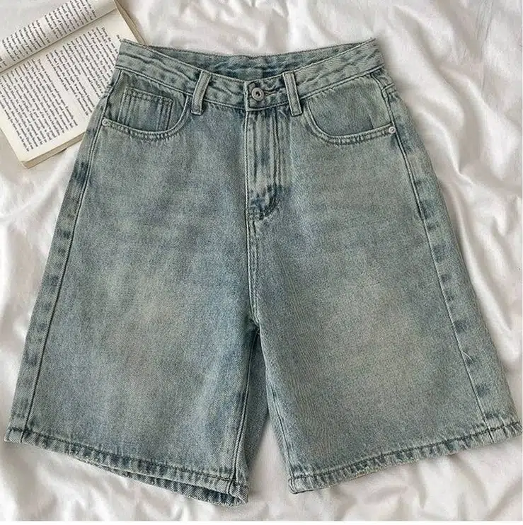 Denim short for lady