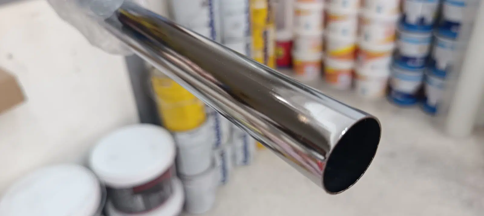 Tube rond 25 inox 3m