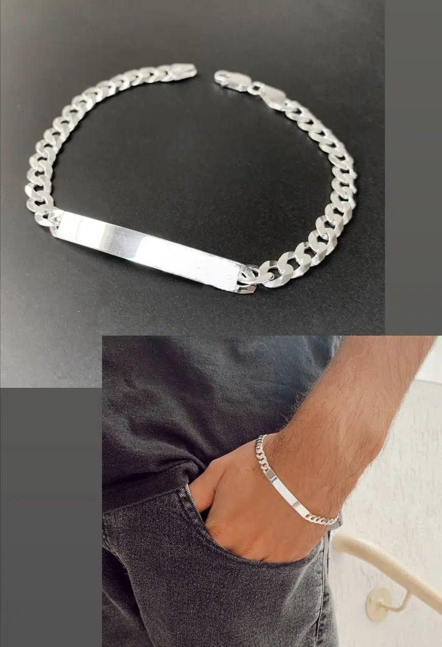 Silver bracelet
