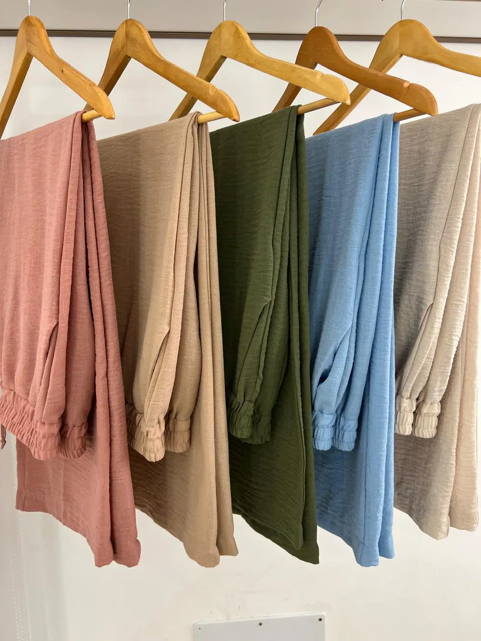 Pantalon Large Femme Effet Lin – Confort & Élégance