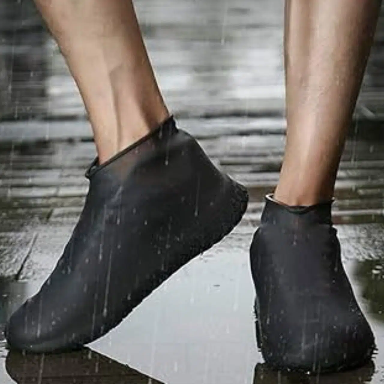 Couvre-Chaussures De Pluie Réutilisables |أحذية المطر مقاومة للماء سيليكون