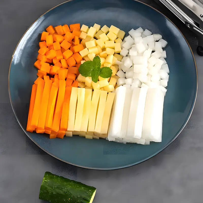 Hachoir à Légumes 14 en 1 + Cadeaux (éplucheur de peau de poisson)