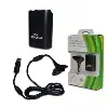 Adaptateur & Batterie Rechargeable Pour Manette X-BOX 360 Noir
