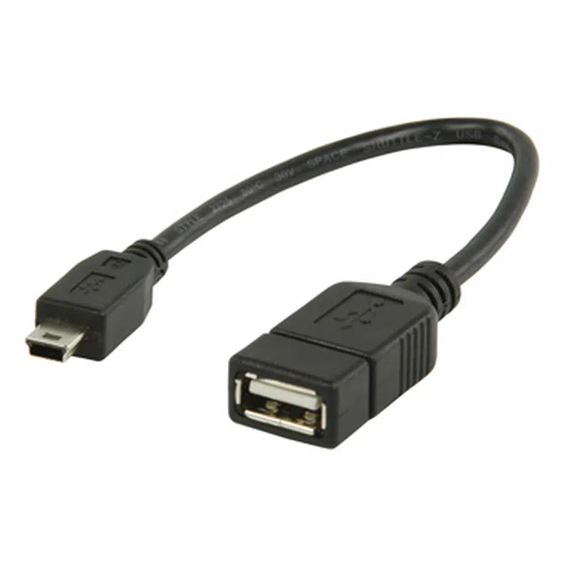 Adaptateur OTG V3 Vers USB Femelle Noir