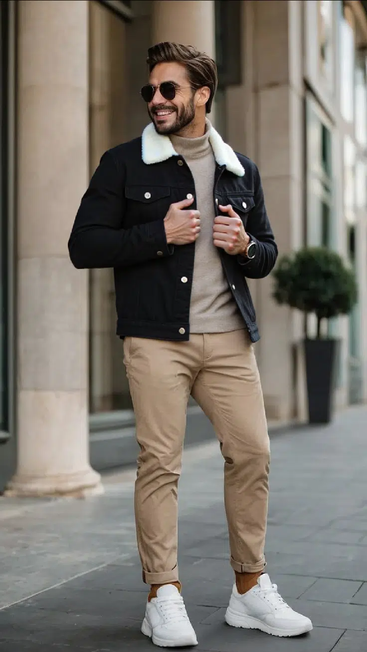 Veste Coll Forure JEUNE HOMME